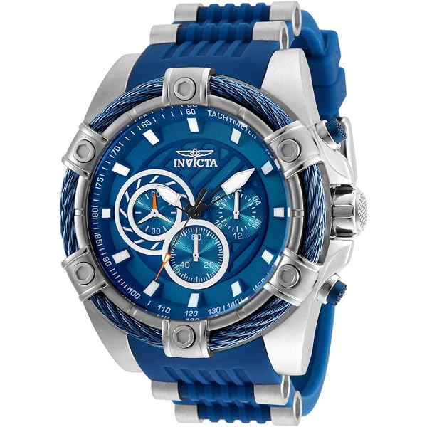 Invicta Men's Bolt Quartz Watch with Polyurethane & Stainless